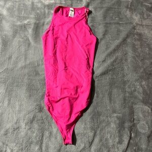 PINK Victoria's Secret Fuchsia  Bodysuit
